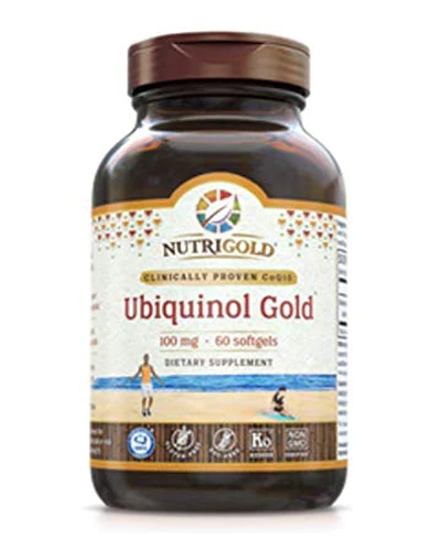 NutriGold Ubiquinol Gold 100mg - 60 Cápsulas: Energia Celular e Bem-Estar Antioxidante