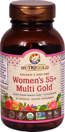 NutriGold Mulher 55+ Multi Gold Multivitamínico - 90 Cápsulas