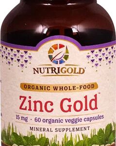 Comprar nutrigold zinc gold™ -- 15 mg - 60 organic veggie capsules preço no brasil minerals suplementos em oferta vitamins & supplements zinc suplemento importado loja 45 online promoção -