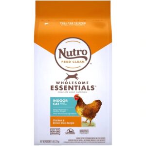 Ração Nutro Wholesome Essentials Indoor Adulto Frango e Arroz Integral - 2.27 kg