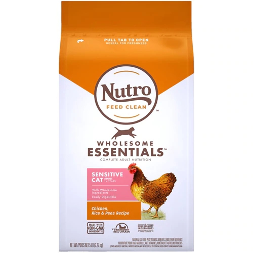 Ração Nutro Wholesome Essentials Sensitive Adult Frango Arroz e Ervilha - 2,27 kg