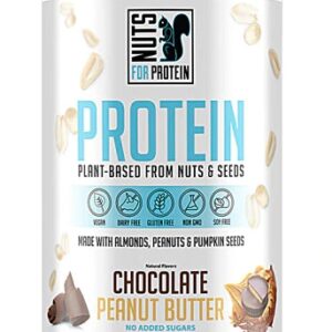 Nuts For Protein Suplemento Proteína Vegetal Chocolate Pasta de Amendoim 721g
