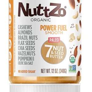 NuttZo Manteiga Orgânica de 7 Oleaginosas e Sementes - Power Fuel Paleo 340g