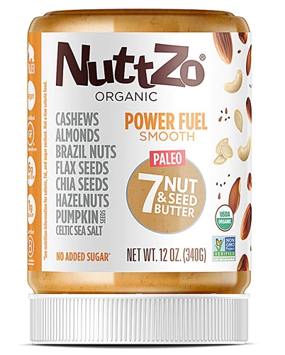 NuttZo Manteiga Orgânica de 7 Oleaginosas e Sementes - Power Fuel Paleo 340g