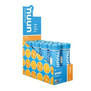 NUUN Active Hidratação Eletrólitos Laranja - 8 Tubos (Aprox. 28g)