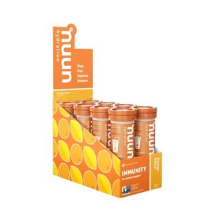 NUUN Hydration Imunidade Efervescente Laranja Cítrica - 8 Tubos