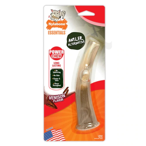 Nylabone Power Chew Osso Dividido Cães Grande 21cm 150g - Brinquedo Resistente