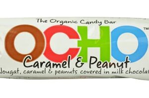 Comprar ocho organic candy bar caramel & peanut -- 1. 4 oz preço no brasil candy chocolate chocolate bars food & beverages milk chocolate suplementos em oferta suplemento importado loja 41 online promoção -