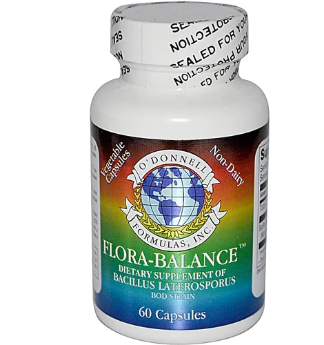 O'Donnell Formulas Flora-Balance - 60 Cápsulas: Equilíbrio Intestinal e Bem-Estar