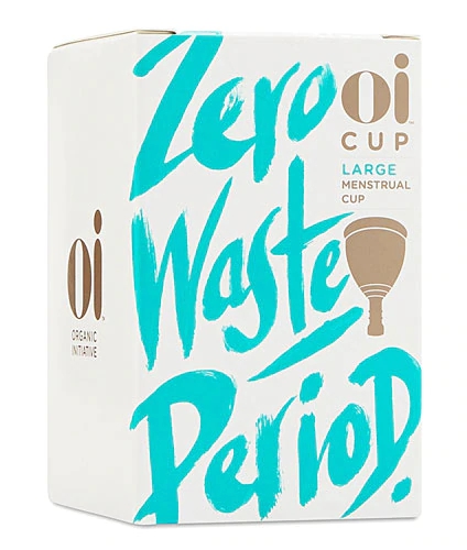 Coletor Menstrual Oi Organic Initiative Grande - 1 Unidade Reutilizável