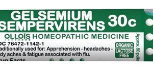 Gelsemium Sempervirens 30c Ollois - 80 Pellets: Alívio Natural para Bem-Estar