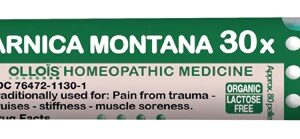 Arnica Montana 30X Ollois Lactose-Free 80 Pellets: Alívio Natural e Bem-Estar