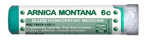 Ollois Lactose-Free Arnica Montana 6c - 80 Pellets: Alívio Natural para Desconfortos
