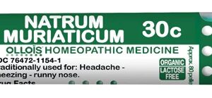 Ollois Natrum Muriaticum 30c - 80 Pellets: Otimize Seu Bem-Estar
