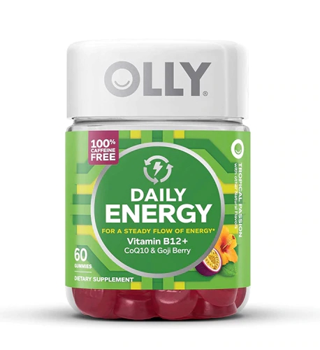 Olly Daily Energy Tropical Passion - 60 Gomas para Energia e Vitalidade