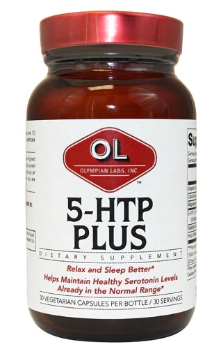 Olympian Labs 5-HTP Plus 30 Cápsulas - Bem-Estar e Humor