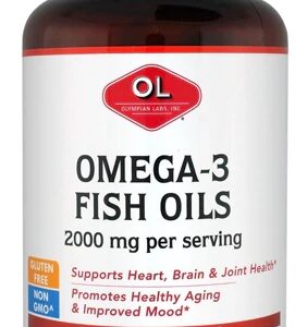 Olympian Labs Ômega 3 Óleo de Peixe 2000mg - 120 Cápsulas Gelatinosas