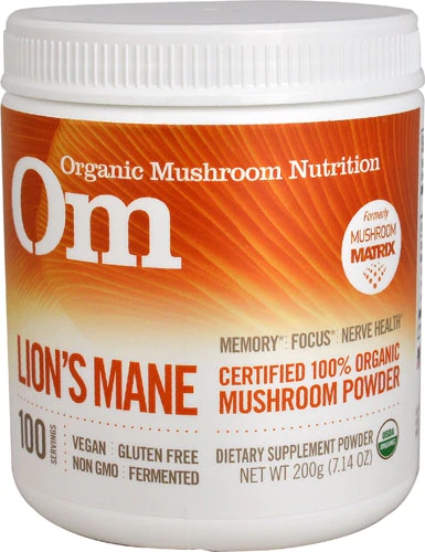 Cogumelo Juba de Leão Orgânico OM - Nutrição e Bem-Estar 200g