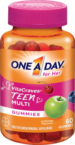 One-A-Day VitaCraves Teen Multi Gomas Multivitamínico/Mineral - 60 Gomas