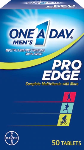 One-A-Day Men's Pro Edge Complete Multivitamínico - 50 Comprimidos
