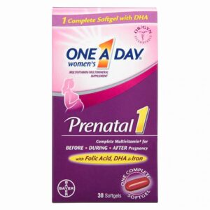 Comprar one-a-day women's prenatal 1 -- 30 softgels preço no brasil multivitamins prenatal multivitamins suplementos em oferta vitamins & supplements suplemento importado loja 15 online promoção -