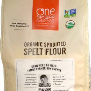 Farinha de Espelta Orgânica Germinada One Degree Organic Foods - 2268g