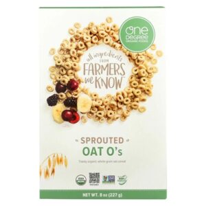 One Degree Organic Foods Aveia Germinada O's - 227g: Desjejum Nutritivo e Integral