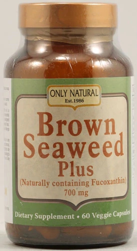 Only Natural Alga Marrom Plus 700mg - 60 Cápsulas Vegetarianas