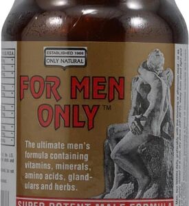 Comprar only natural for men only formula -- 60 tablets preço no brasil libido men's health sexual health suplementos em oferta vitamins & supplements suplemento importado loja 29 online promoção -