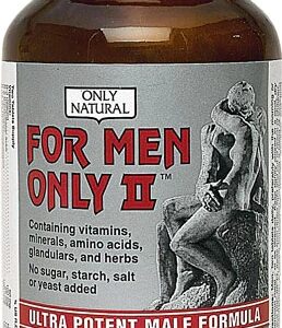 Only Natural For Men Only II - 60 Comprimidos: Vitalidade e Bem-Estar Masculino Potencializados