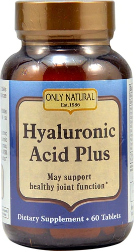 Only Natural Ácido Hialurônico Plus - 814mg - 60 Comprimidos: Saúde das Articulações e Pele Radiante