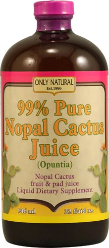 Only Natural Nopal Cactus Juice -- 32 fl oz