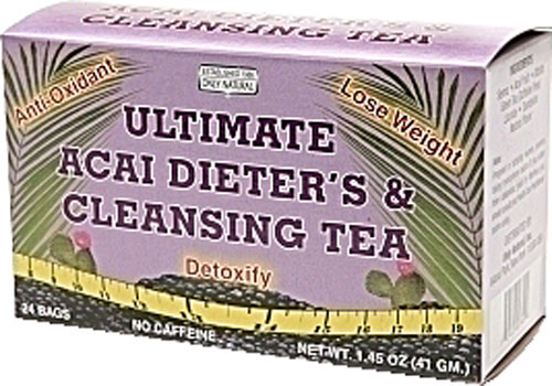 Chá Detersor e Dietético Only Natural Ultimate Açaí - 24 Sachês (42g)