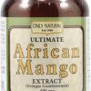 Comprar only natural ultimate african mango extract -- 500 mg - 60 vegetarian capsules preço no brasil crispbread & flatbread food & beverages snacks suplementos em oferta suplemento importado loja 5 online promoção -
