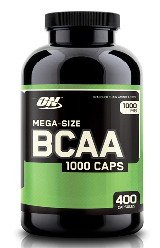 Optimum Nutrition BCAA 1000mg - 400 Cápsulas: Potencialização Muscular Essencial