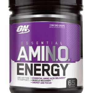 Optimum Nutrition Essential AMIN.O Energy Concord Grape - 65 Porções (1200g)