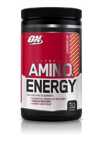 Optimum Nutrition Essential AMIN.O. Energy Strawberry Lime 30 Doses - Energia e Aminoácidos Essenciais