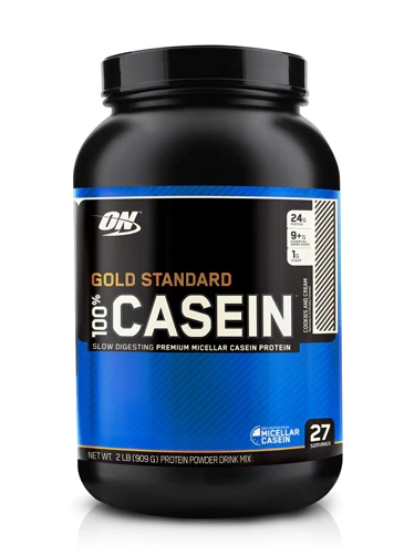 Optimum Nutrition Gold Standard 100% Casein Sabor Cookies & Cream - 907g