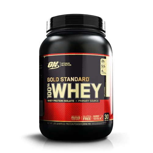 Optimum Nutrition Gold Standard 100% Whey Protein Isolado Sem Sabor 870g