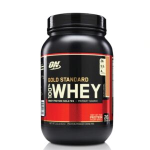 Whey Protein Gold Standard Optimum Nutrition Sabor Caramelo Salgado - 821g