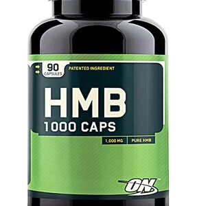 Optimum Nutrition HMB 1000mg - 90 Cápsulas: Potencialize seus Treinos e Recuperação Muscular