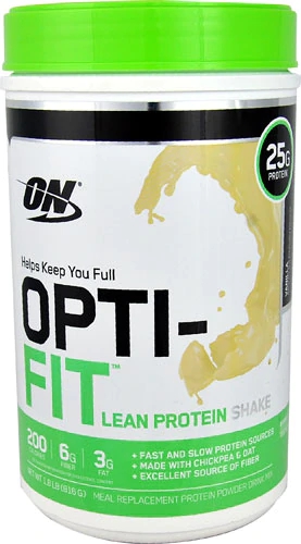 Optimum Nutrition OPTI-FIT™ Lean Protein Shake Baunilha - 830g