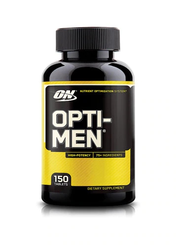 Optimum Nutrition Opti-Men Multivitamínico 150 Tabletes - Energia e Bem-Estar
