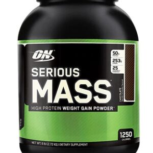 Whey Protein Optimum Nutrition Serious Mass Chocolate - 2.72kg - Ganho de Massa Muscular