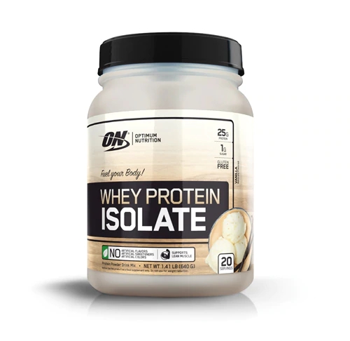 Whey Protein Isolado Optimum Nutrition Sabor Baunilha - 20 Porções