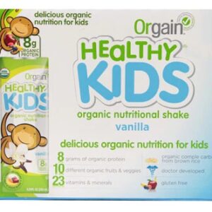 Comprar orgain healthy kids® organic nutritional shake vanilla -- 12 shakes preço no brasil food & beverages kids meals packaged meals suplementos em oferta suplemento importado loja 1 online promoção -