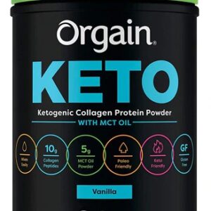 Comprar orgain keto ketogenic collagen protein powder vanilla -- 0. 88 lbs preço no brasil collagen protein protein powders sports & fitness suplementos em oferta suplemento importado loja 1 online promoção -