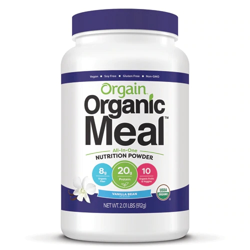 Orgain Organic Meal™ Pó Nutricional Completo Baunilha - 912g
