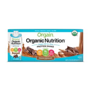 Comprar orgain organic nutrition vegan all-in-one protein shake smooth chocolate -- 12 pack preço no brasil diet products low carb rtd shakes suplementos em oferta suplemento importado loja 3 online promoção -