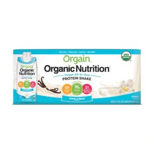 Comprar orgain organic nutrition vegan all-in-one protein shake vanilla bean -- 12 pack preço no brasil diet products low carb rtd shakes suplementos em oferta suplemento importado loja 5 online promoção -